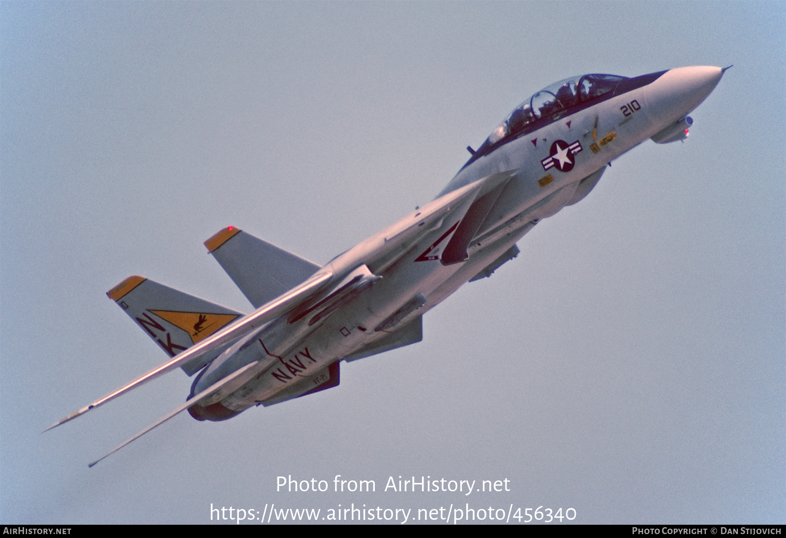 Aircraft Photo of 161619 | Grumman F-14A Tomcat | USA - Navy | AirHistory.net #456340