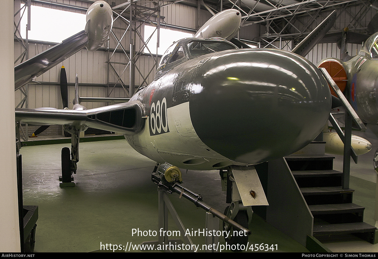 Aircraft Photo of WW145 | De Havilland D.H. 112 Sea Venom FAW22 | UK - Navy | AirHistory.net #456341