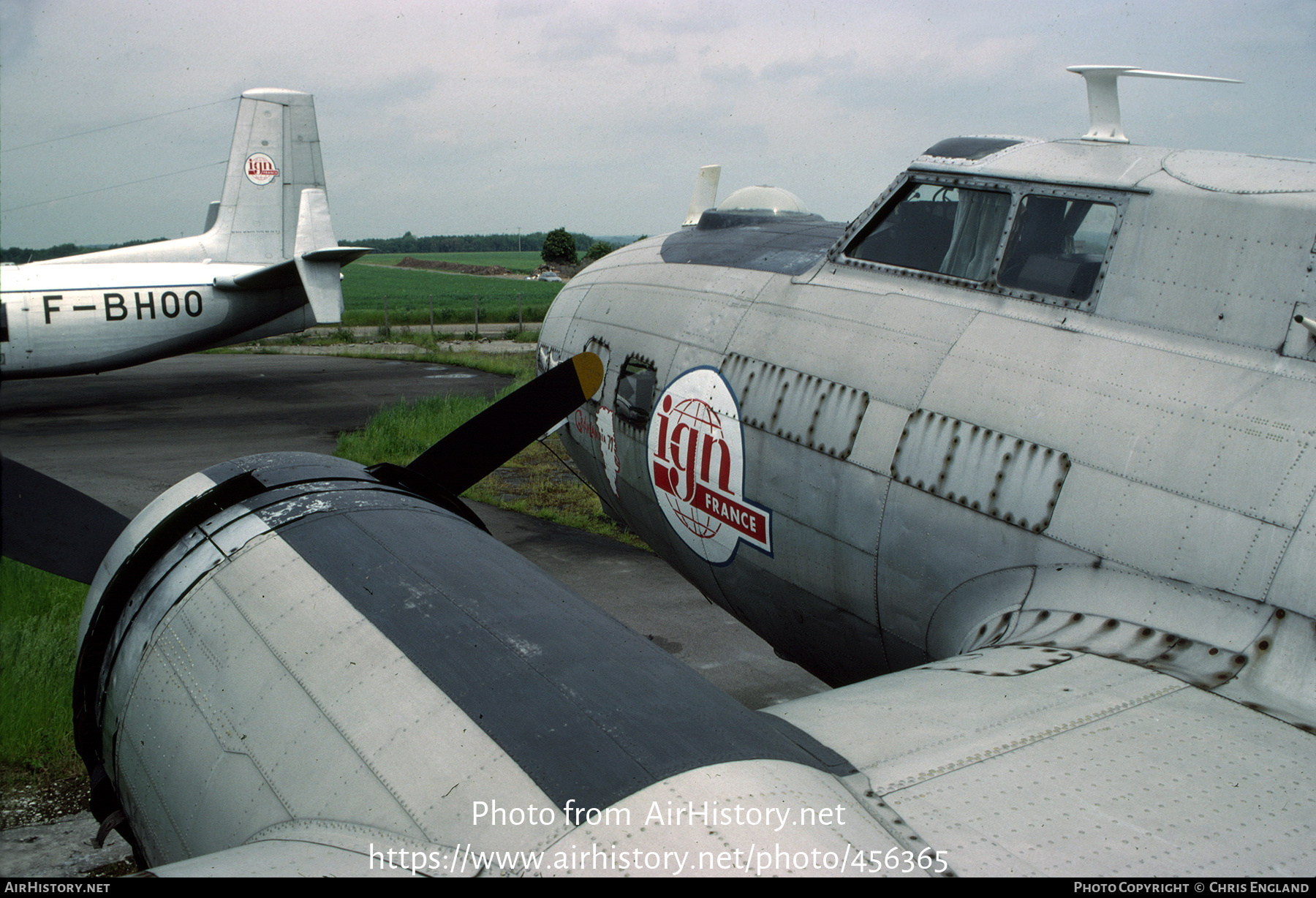 Aircraft Photo of F-BGSP | Boeing B-17G Flying Fortress | IGN - Institut Géographique National | AirHistory.net #456365