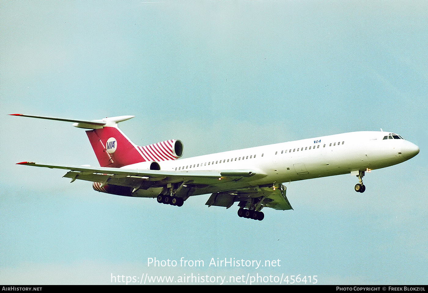 Aircraft Photo of LZ-MIG | Tupolev Tu-154M | VIA - Air VIA Bulgarian Airways | AirHistory.net #456415