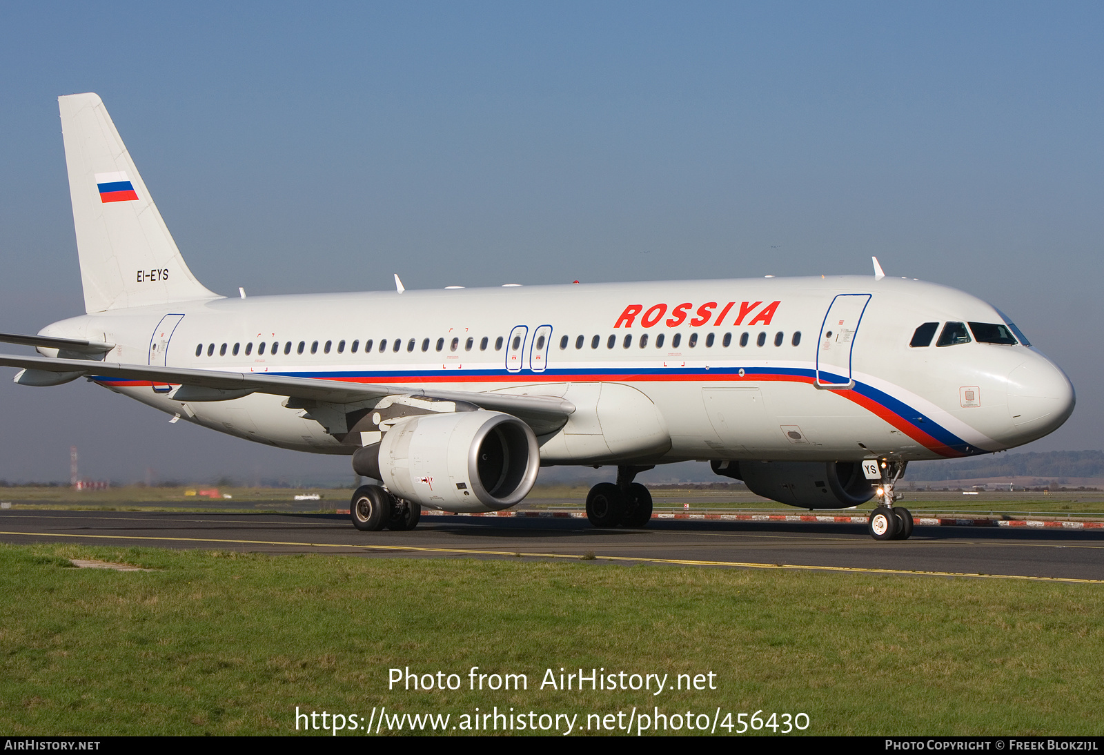 Aircraft Photo of EI-EYS | Airbus A320-214 | Rossiya - Russian Airlines | AirHistory.net #456430