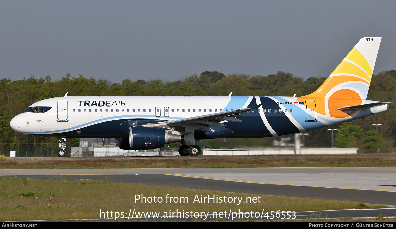 Aircraft Photo of 9A-BTH | Airbus A320-214 | Trade Air | AirHistory.net #456553