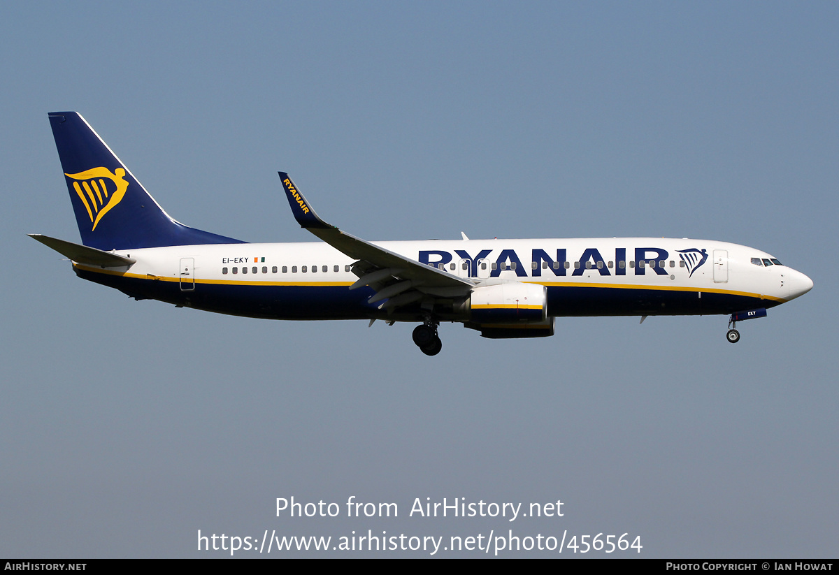 Aircraft Photo of EI-EKY | Boeing 737-8AS | Ryanair | AirHistory.net #456564