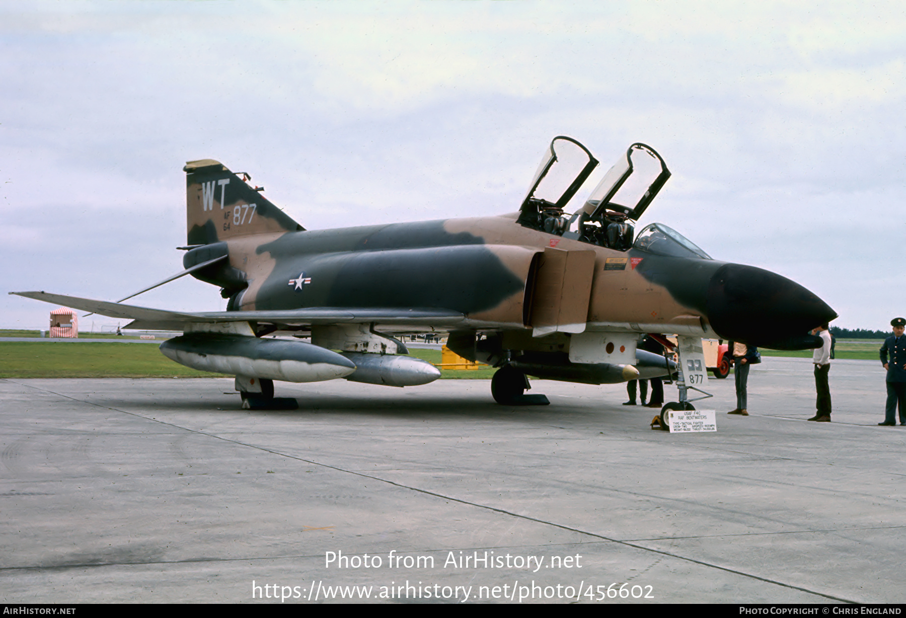 Aircraft Photo of 64-0877 / 64-877 | McDonnell F-4C Phantom II | USA - Air Force | AirHistory.net #456602