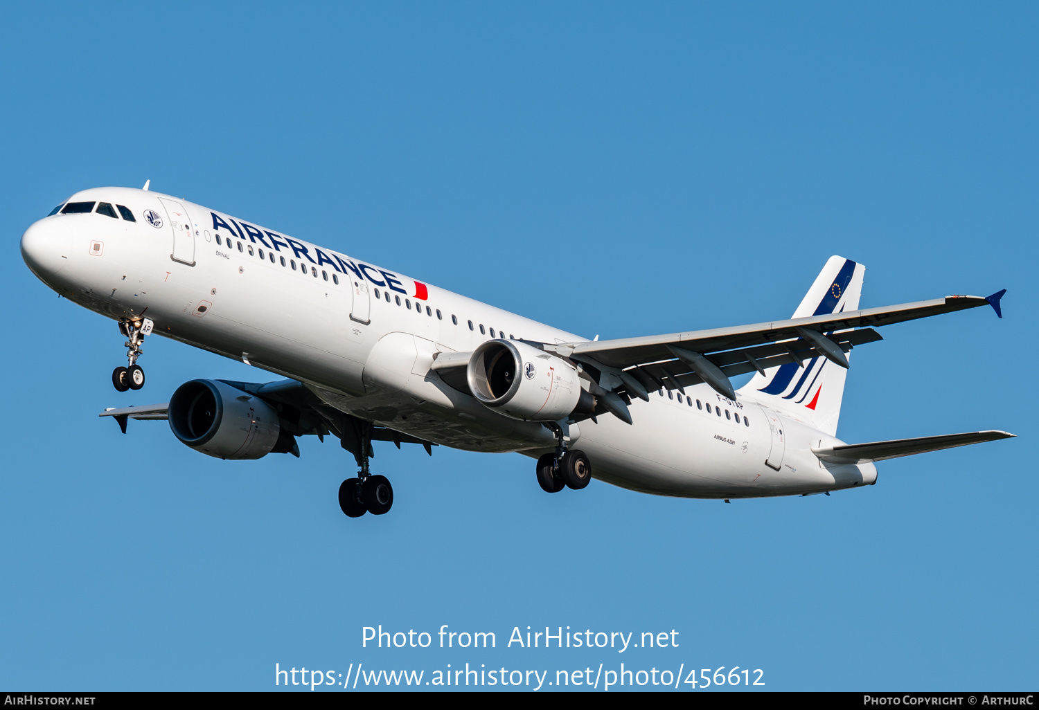 Aircraft Photo of F-GTAP | Airbus A321-212 | Air France | AirHistory.net #456612