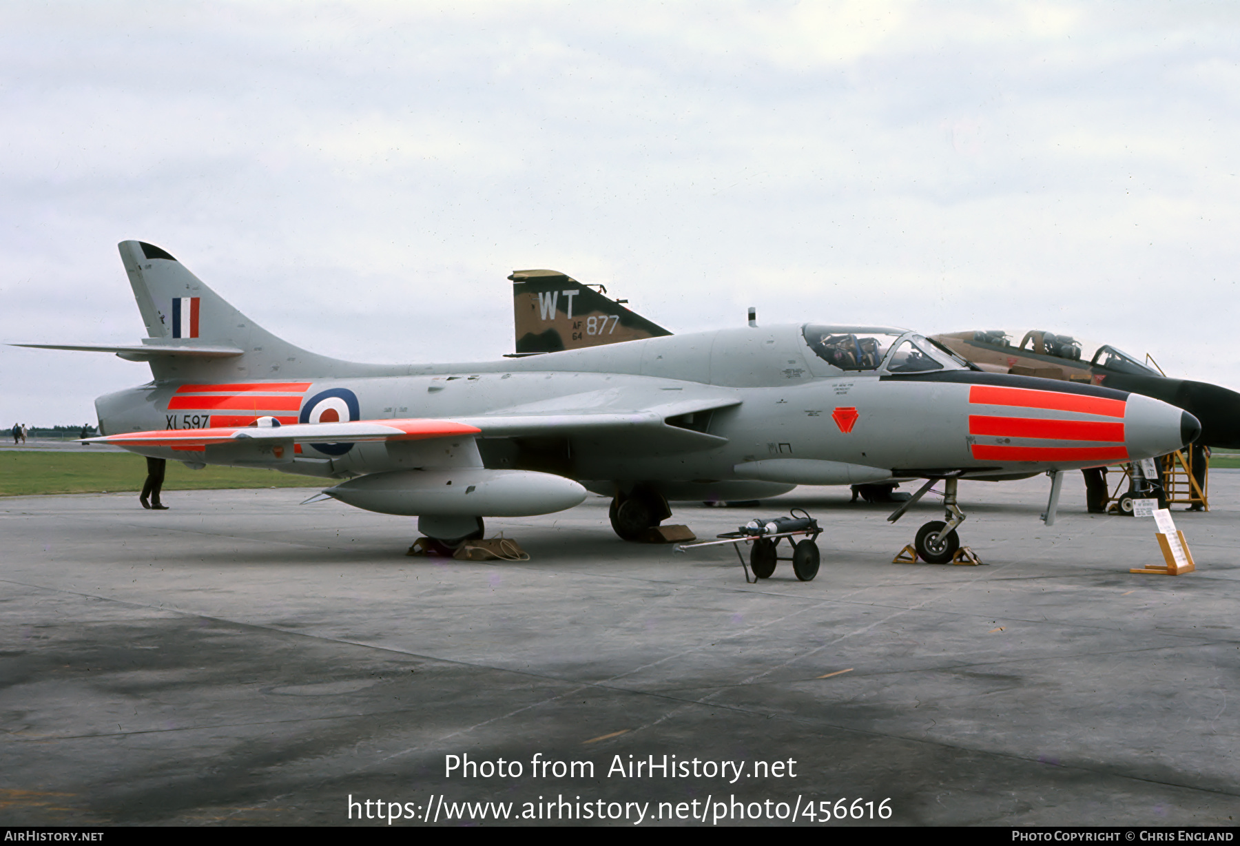 Aircraft Photo of XL597 | Hawker Hunter T7 | UK - Air Force | AirHistory.net #456616