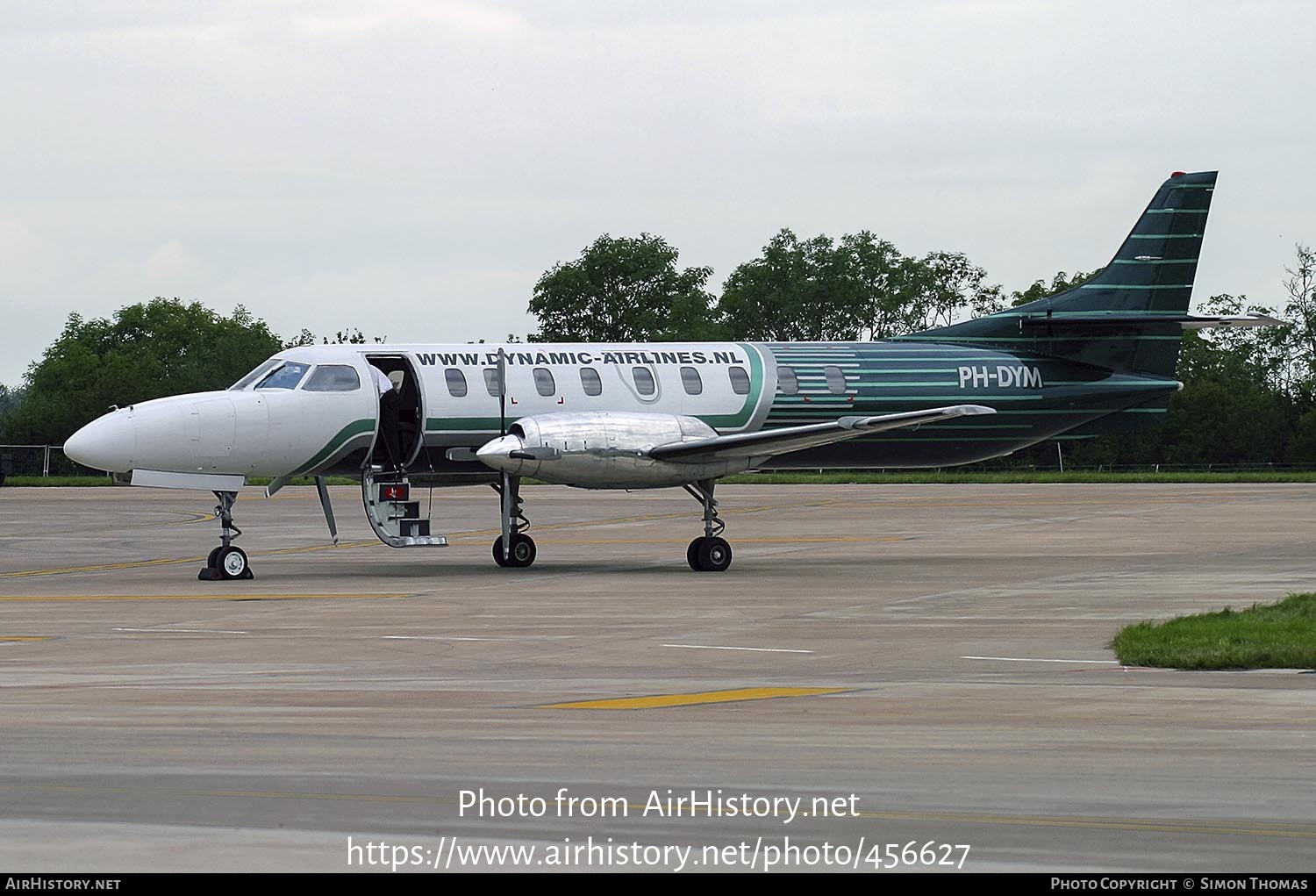 Aircraft Photo of PH-DYM | Fairchild SA-227AC Metro III | Dynamic Airlines | AirHistory.net #456627