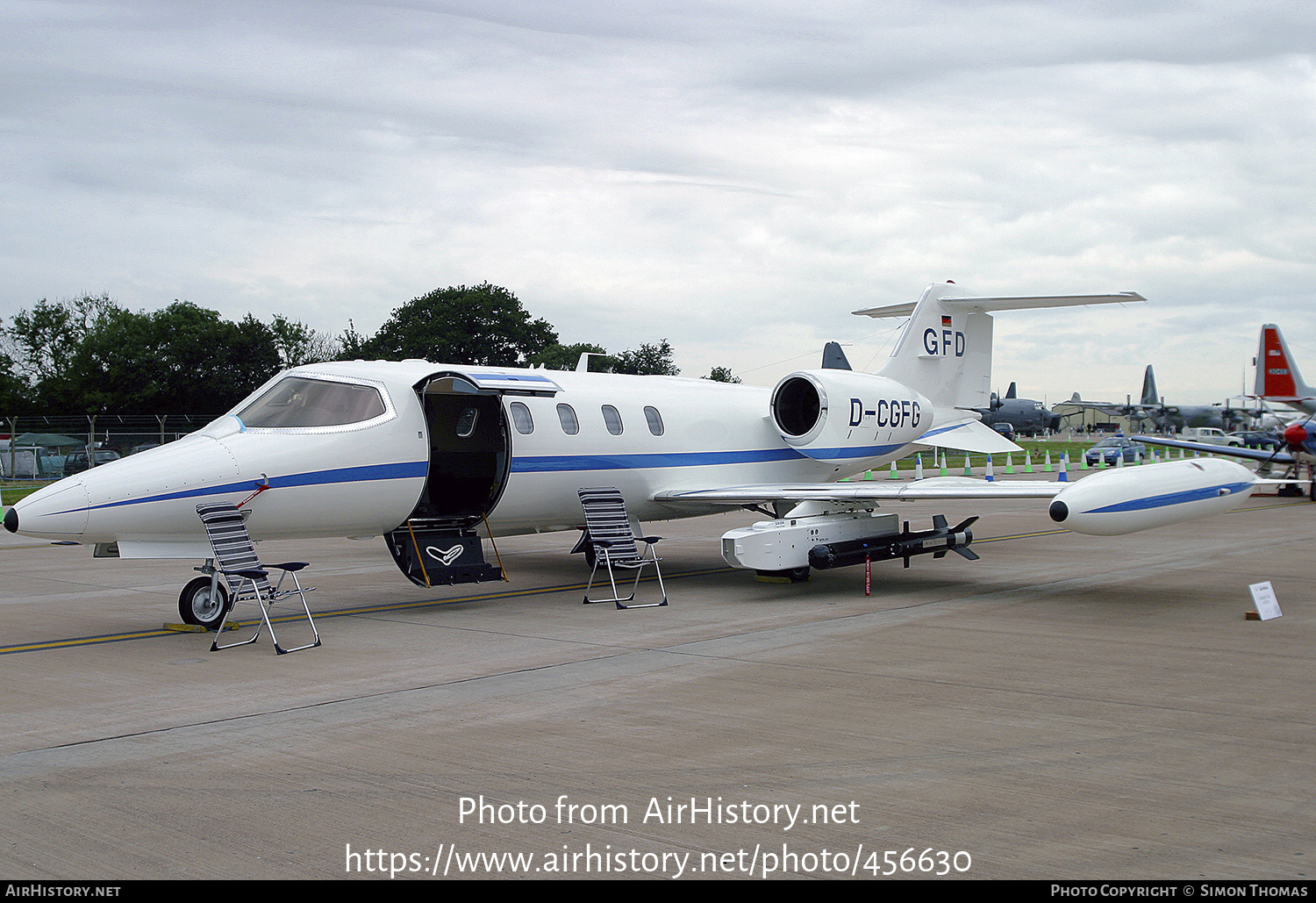 Aircraft Photo of D-CGFG | Gates Learjet UC-35A | AirHistory.net #456630