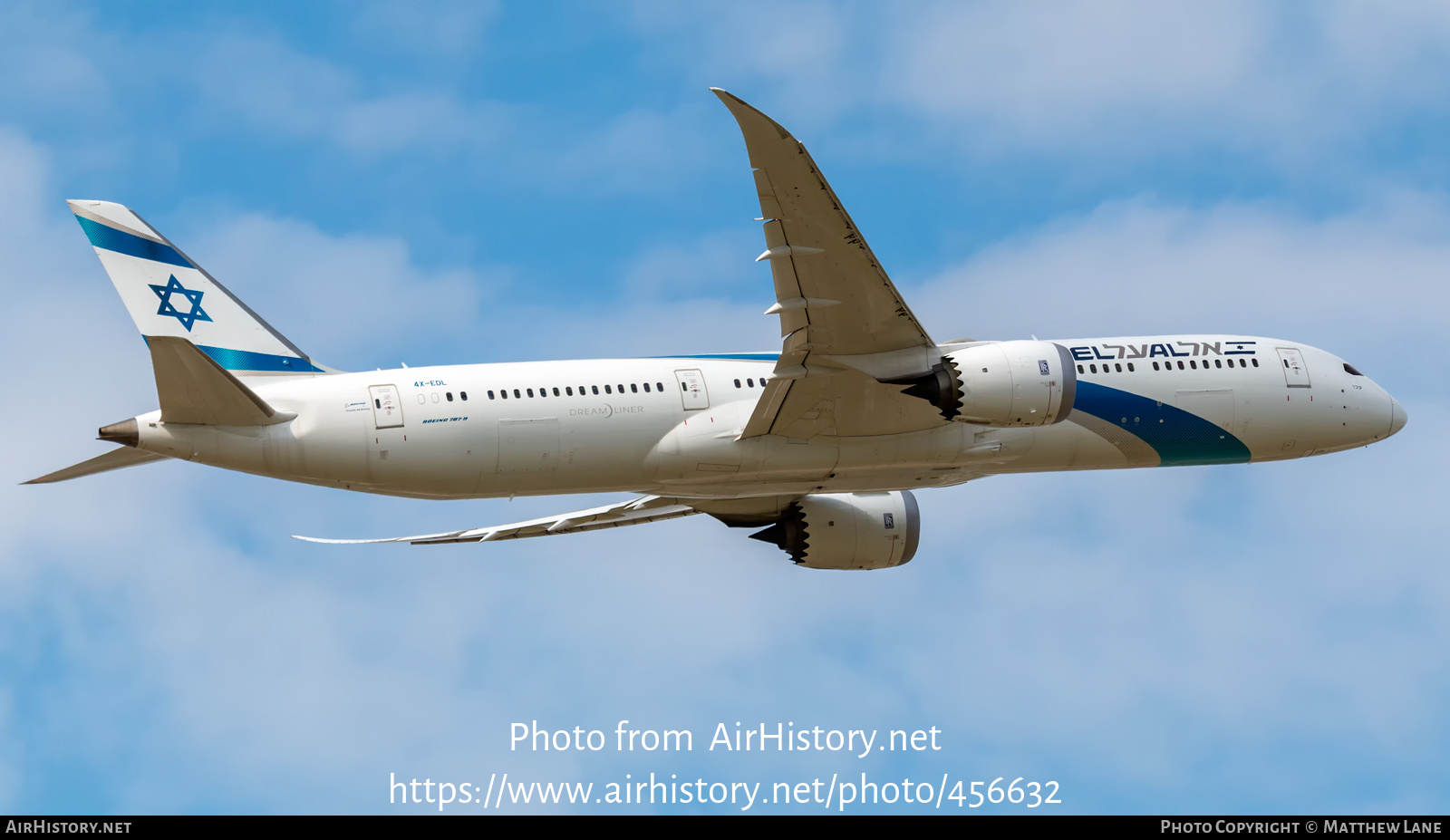 Aircraft Photo of 4X-EDL | Boeing 787-9 Dreamliner | El Al Israel Airlines | AirHistory.net #456632