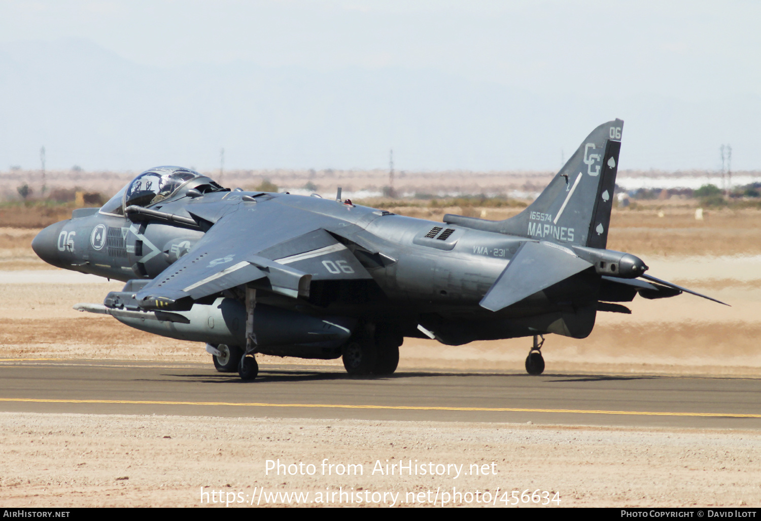 Aircraft Photo of 165574 | McDonnell Douglas AV-8B Harrier II+ | USA - Marines | AirHistory.net #456634