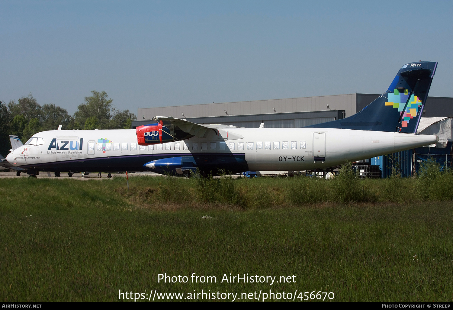 Aircraft Photo of OY-YCK | ATR ATR-72-600 (ATR-72-212A) | Azul Linhas Aéreas Brasileiras | AirHistory.net #456670