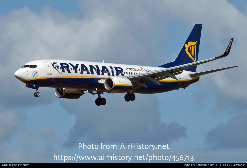 Aircraft Photo of EI-EME | Boeing 737-8AS | Ryanair | AirHistory.net #456713