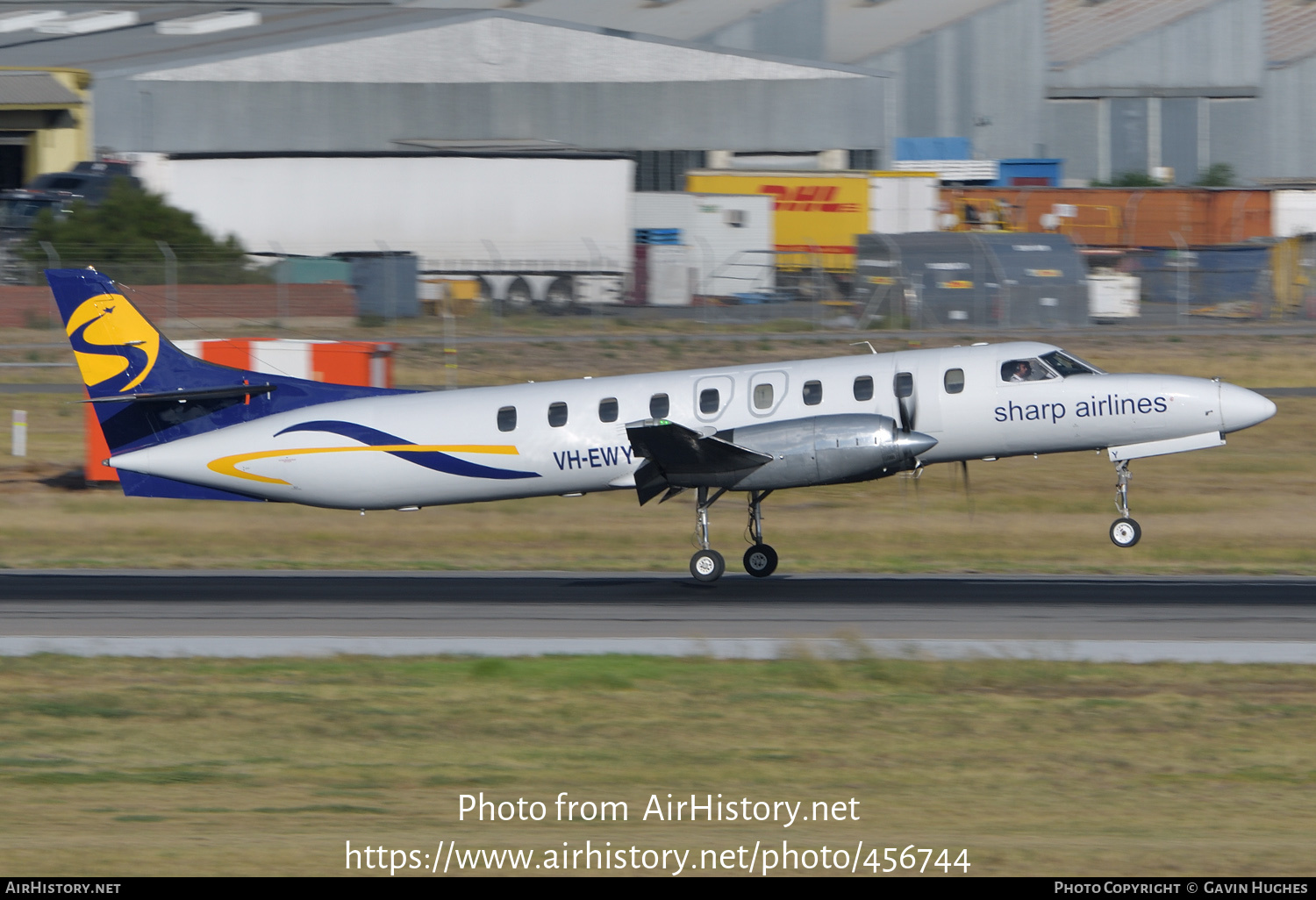 Aircraft Photo of VH-EWY | Fairchild SA-227DC Metro 23 | Sharp Airlines | AirHistory.net #456744