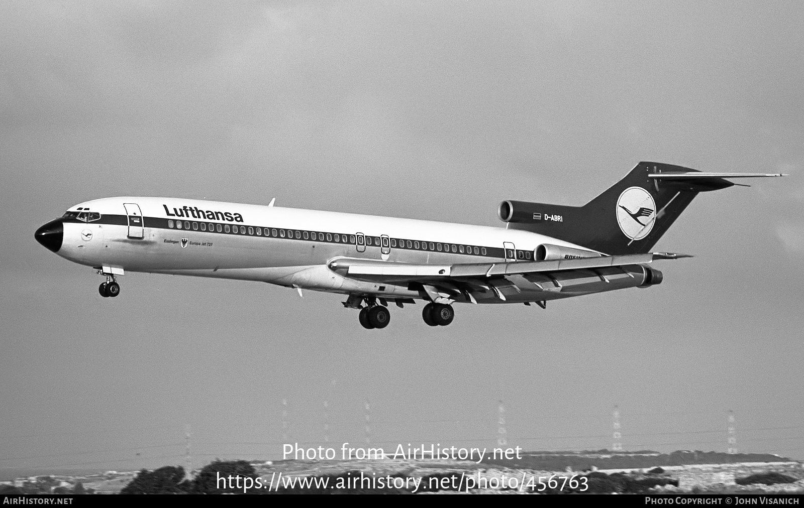 Aircraft Photo of D-ABRI | Boeing 727-230/Adv | Lufthansa | AirHistory.net #456763