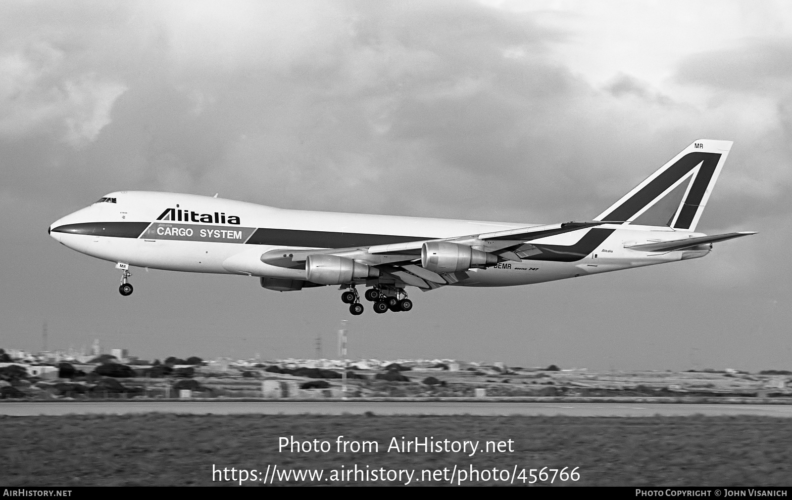 Aircraft Photo of I-DEMR | Boeing 747-243F/SCD | Alitalia Cargo System | AirHistory.net #456766