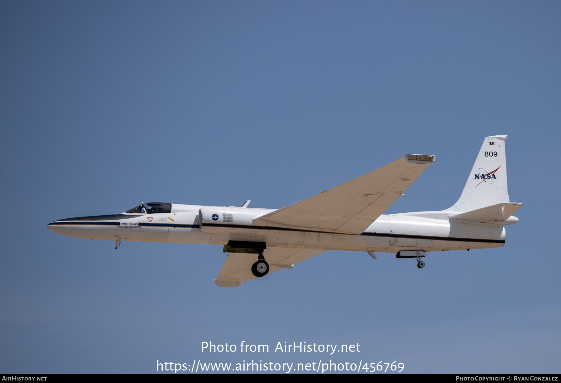 Aircraft Photo of N809NA / 809 / 80-1097 | Lockheed ER-2 | NASA - National Aeronautics and Space Administration | AirHistory.net #456769