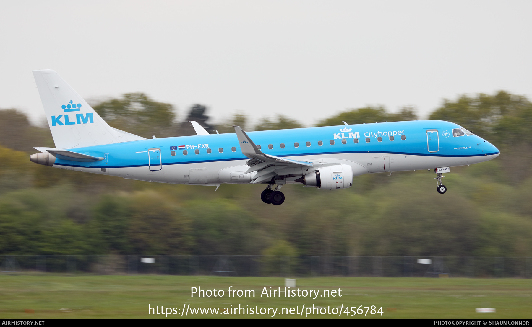 Aircraft Photo of PH-EXR | Embraer 175STD (ERJ-170-200STD) | KLM Cityhopper | AirHistory.net #456784