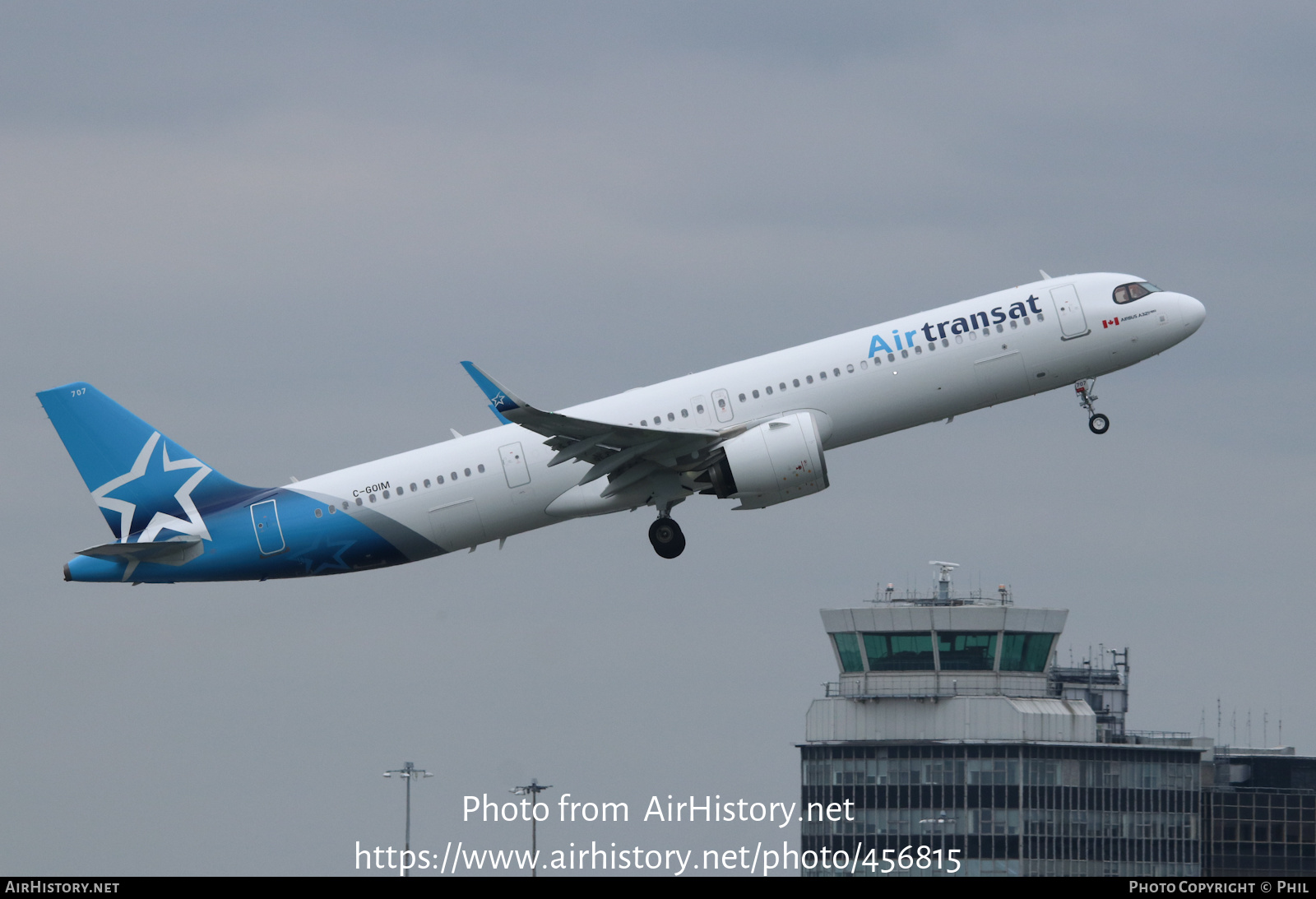 Aircraft Photo of C-GOIM | Airbus A321-271NX | Air Transat | AirHistory.net #456815