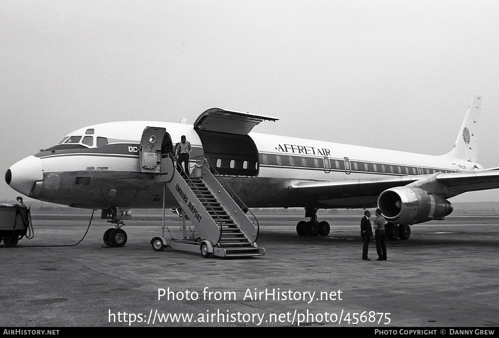 Aircraft Photo of TR-LVK | Douglas DC-8-55F | Affretair | AirHistory.net #456875