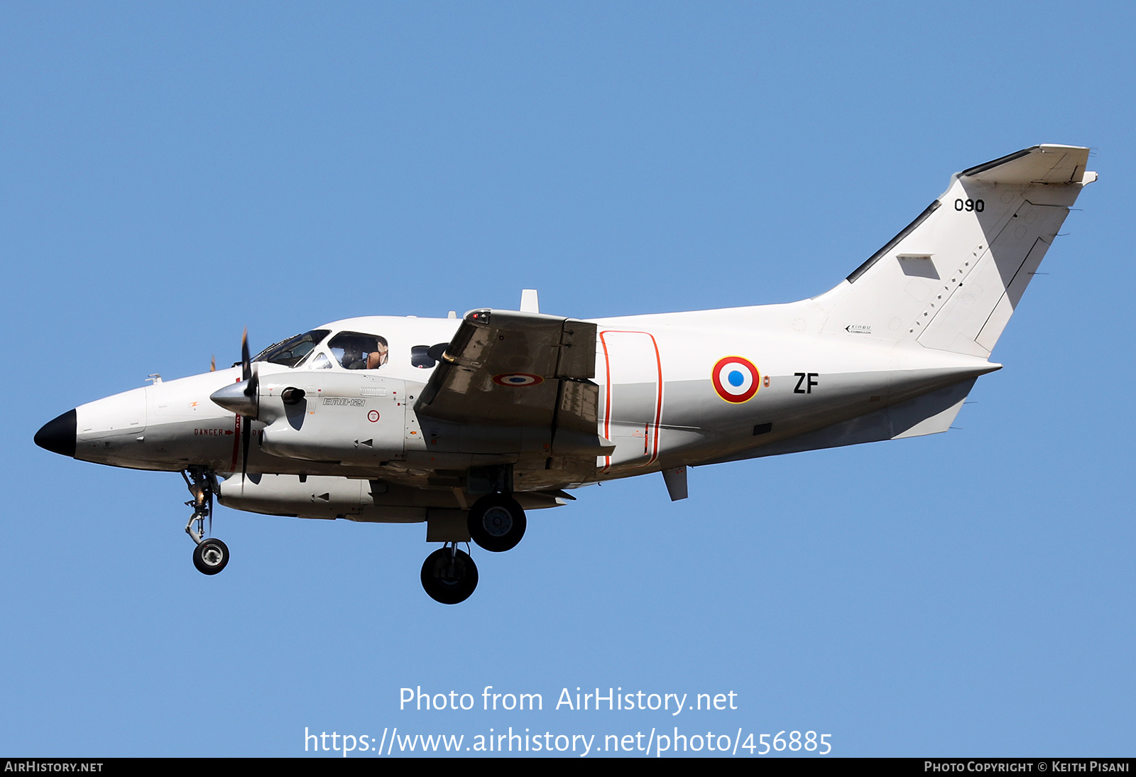 Aircraft Photo of 090 | Embraer EMB-121AN Xingu | France - Navy | AirHistory.net #456885