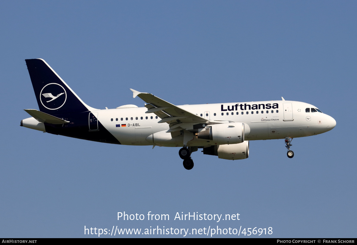 Aircraft Photo of D-AIBL | Airbus A319-112 | Lufthansa | AirHistory.net #456918