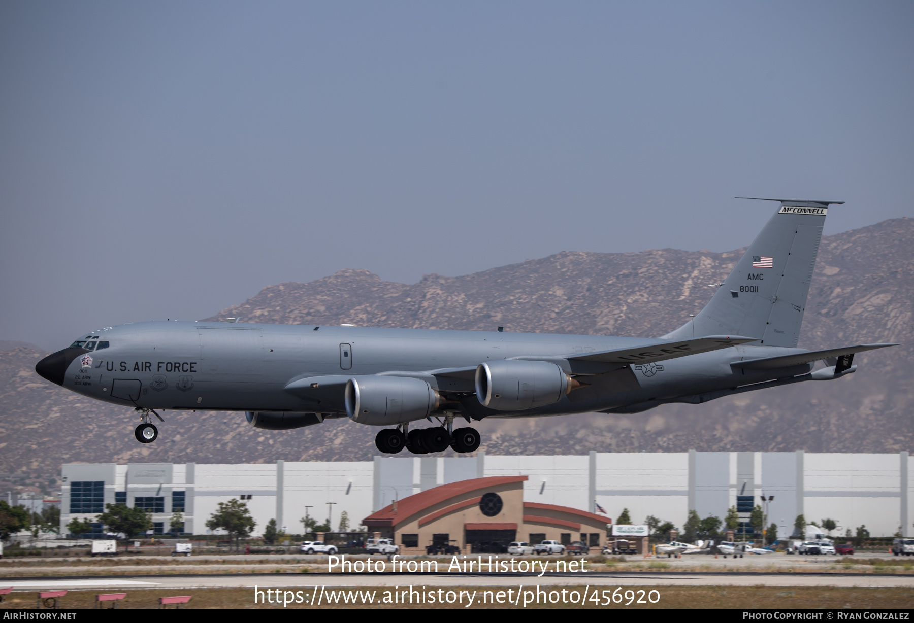 Aircraft Photo of 58-0011 / 80011 | Boeing KC-135R/RT Stratotanker | USA - Air Force | AirHistory.net #456920