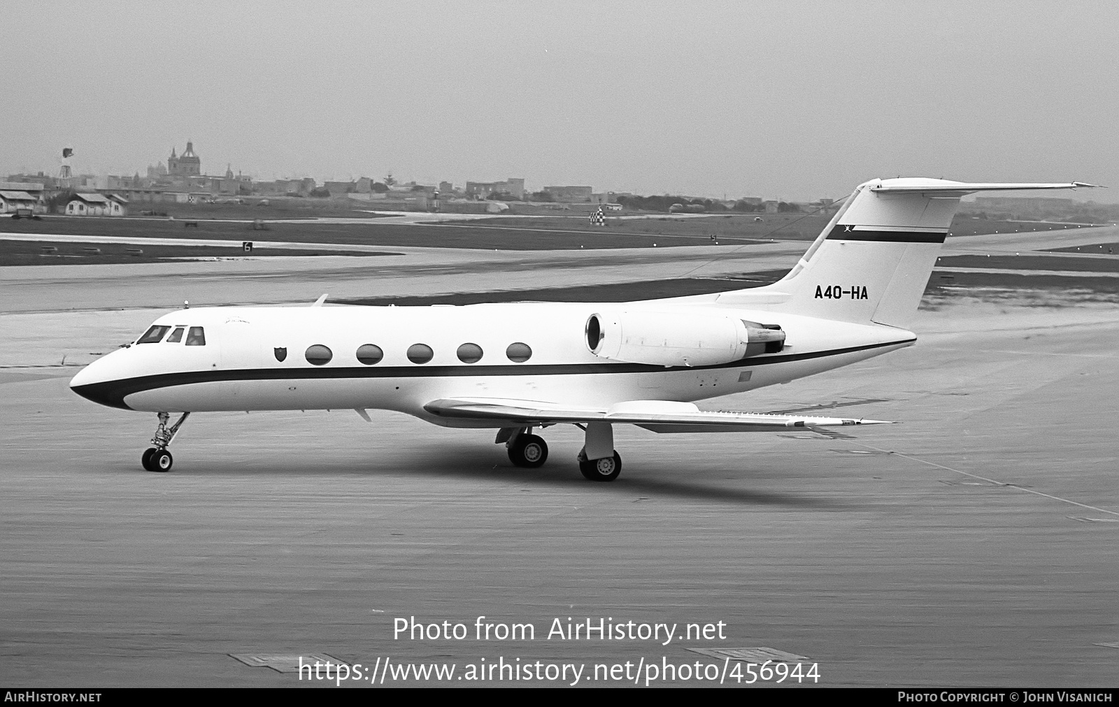 Aircraft Photo of A4O-HA | Grumman American G-1159 Gulfstream II | AirHistory.net #456944