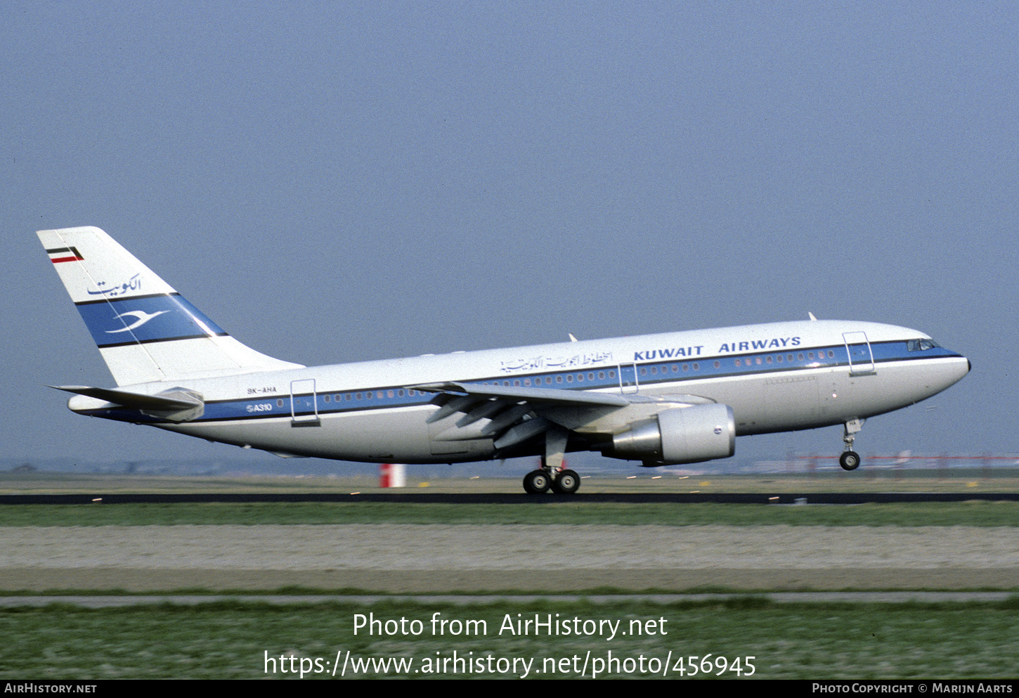 Aircraft Photo of 9K-AHA | Airbus A310-222 | Kuwait Airways | AirHistory.net #456945