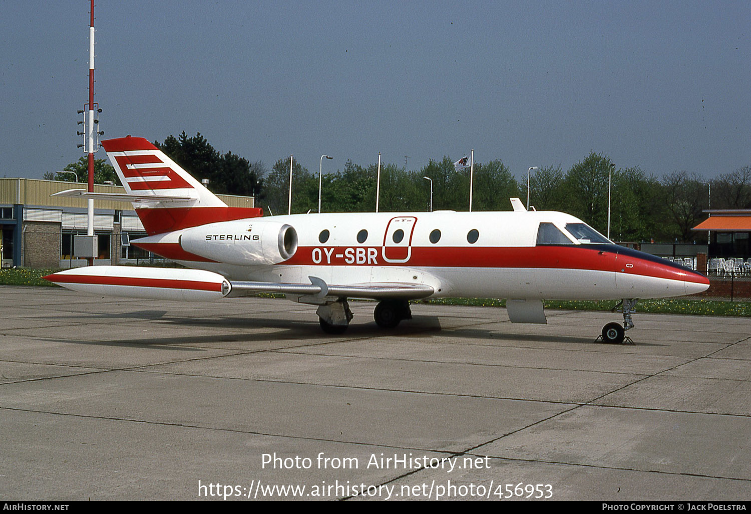 Aircraft Photo of OY-SBR | Aerospatiale SN-601 Corvette 100 | Sterling Airways | AirHistory.net #456953