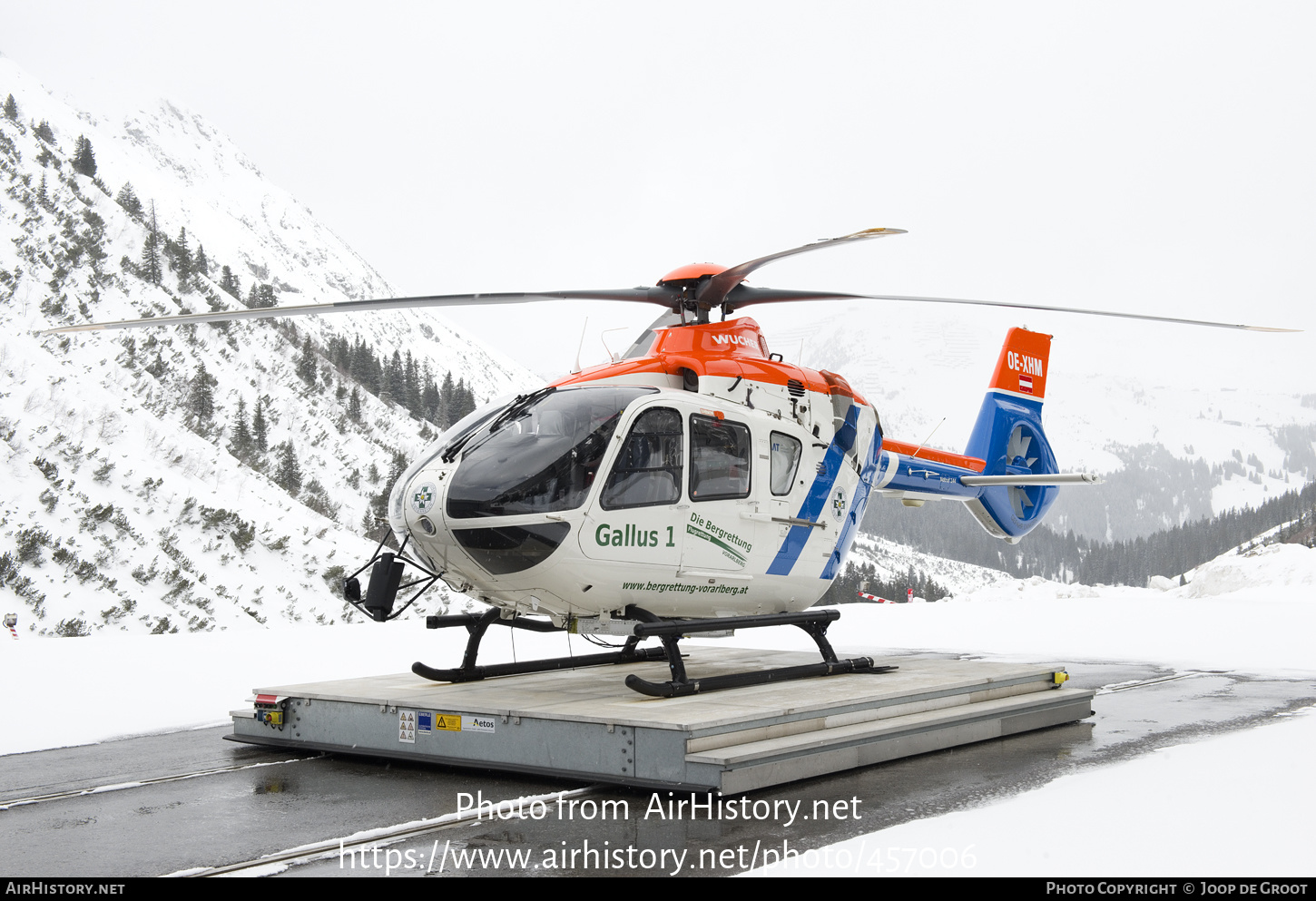 Aircraft Photo of OE-XHM | Eurocopter EC-135T-3 | Wucher Helicopter | AirHistory.net #457006