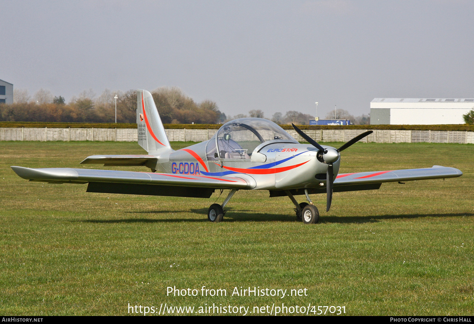 Aircraft Photo of G-CDOA | Evektor-Aerotechnik EV-97A Eurostar | AirHistory.net #457031