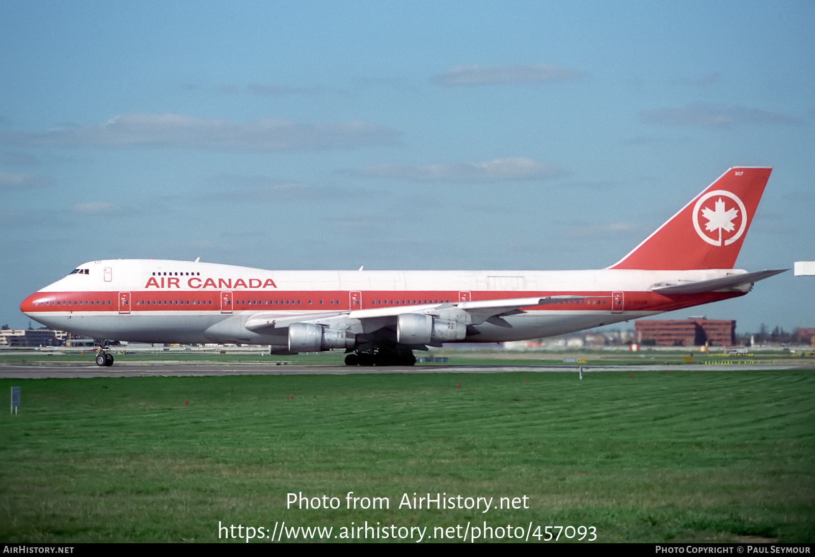 Aircraft Photo of C-GAGB | Boeing 747-233BM | Air Canada | AirHistory.net #457093