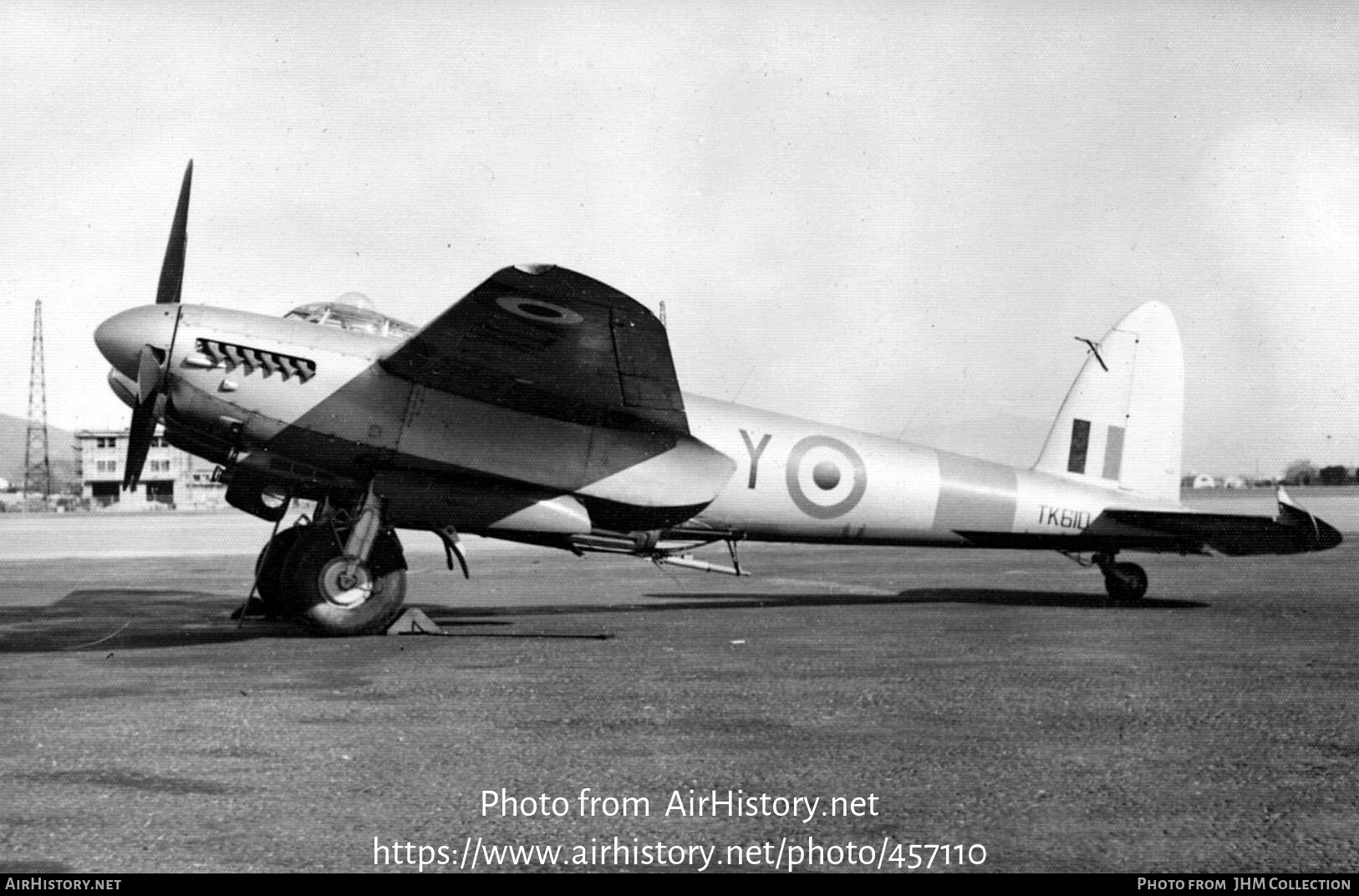 Aircraft Photo of TK610 | De Havilland D.H. 98 Mosquito TT35 | UK - Air Force | AirHistory.net #457110