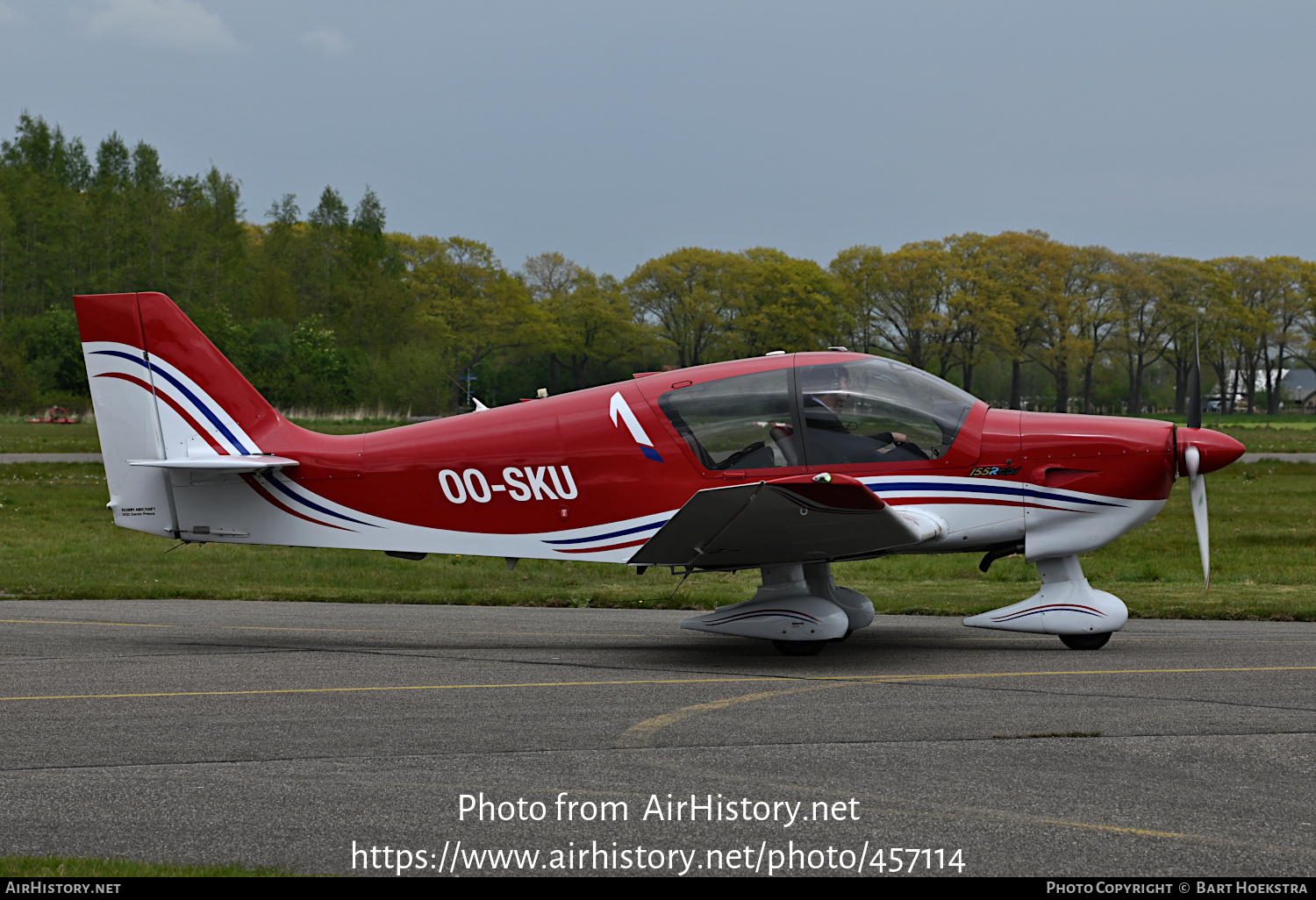 Aircraft Photo of OO-SKU | Robin DR-400-155RCDI | AirHistory.net #457114