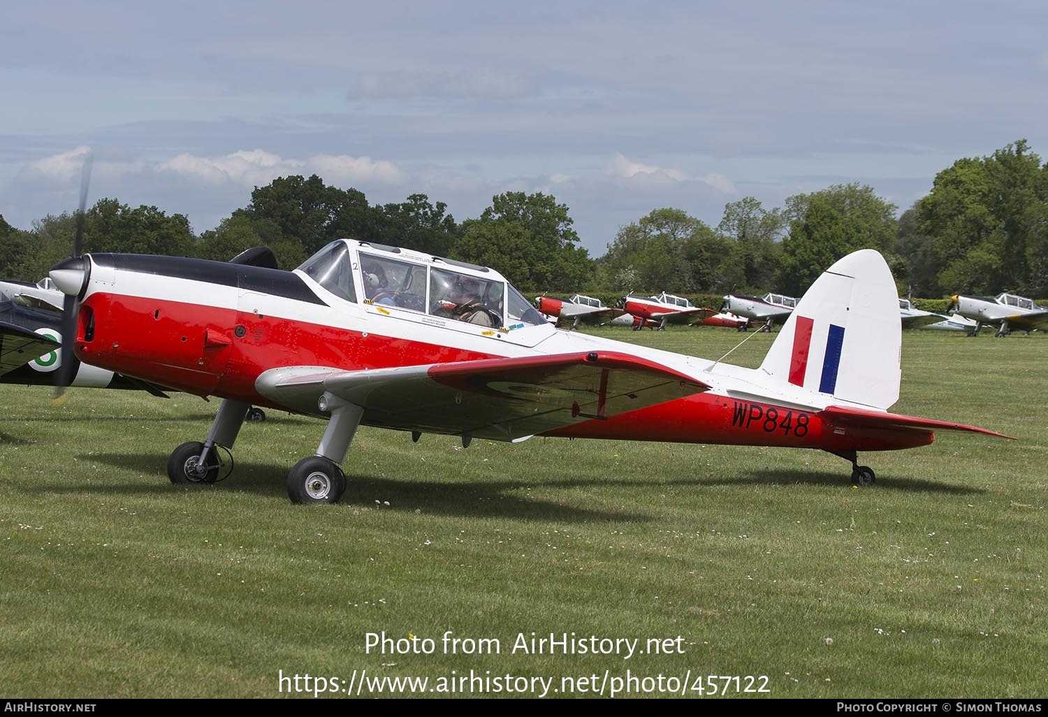 Aircraft Photo of G-BFAW / WP848 | De Havilland DHC-1 Chipmunk Mk22 | AirHistory.net #457122