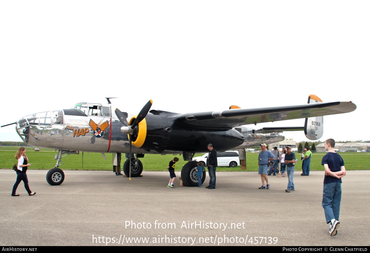 Aircraft Photo of N2825B | North American B-25 Mitchell | USA - Air Force | AirHistory.net #457139