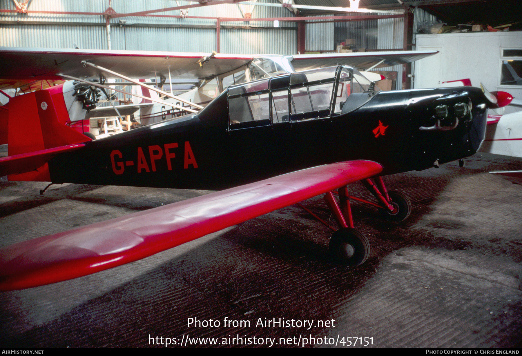 Aircraft Photo of G-APFA | Druine D-52 Turbi | AirHistory.net #457151