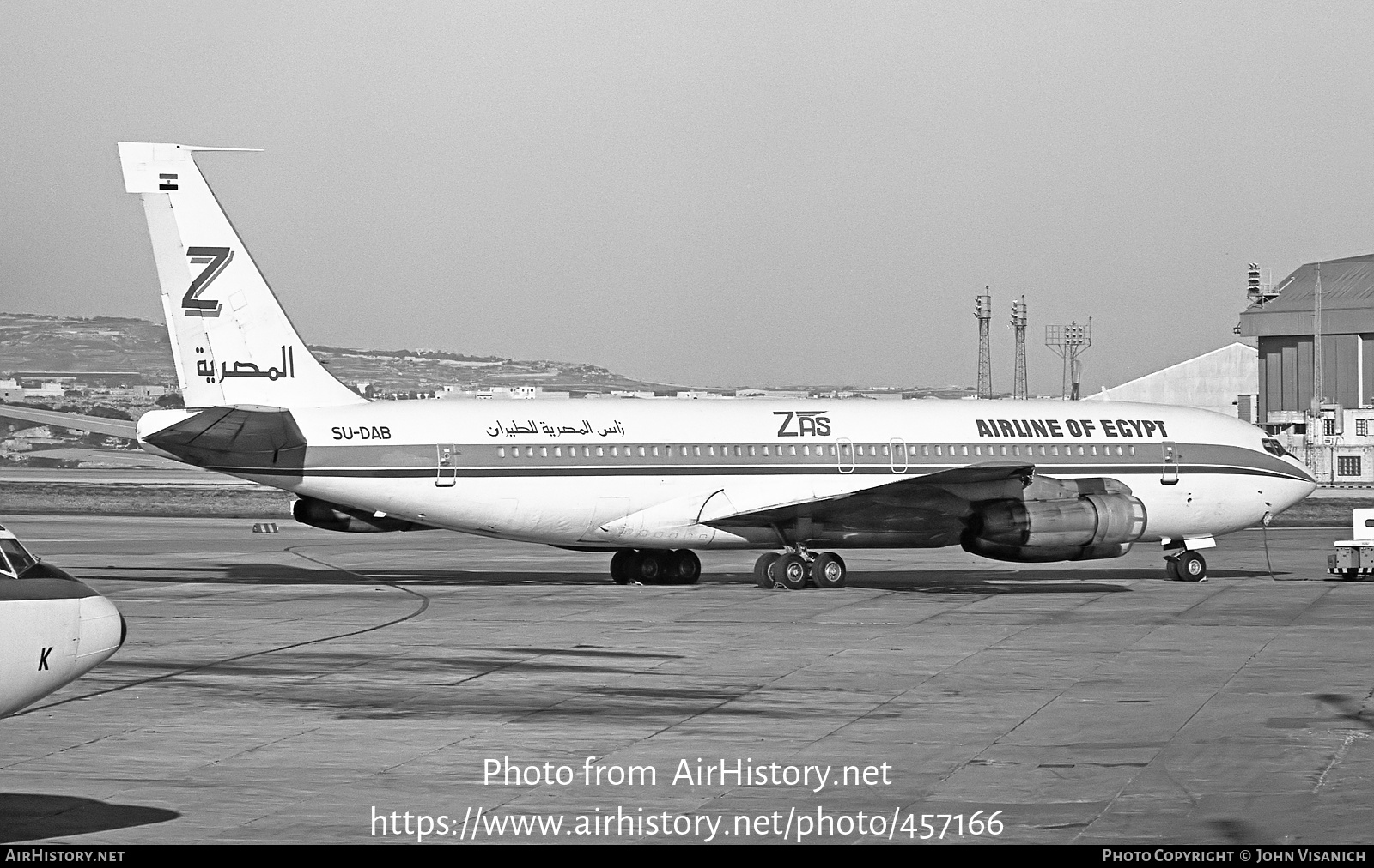 Aircraft Photo of SU-DAB | Boeing 707-328C | ZAS Airline of Egypt | AirHistory.net #457166