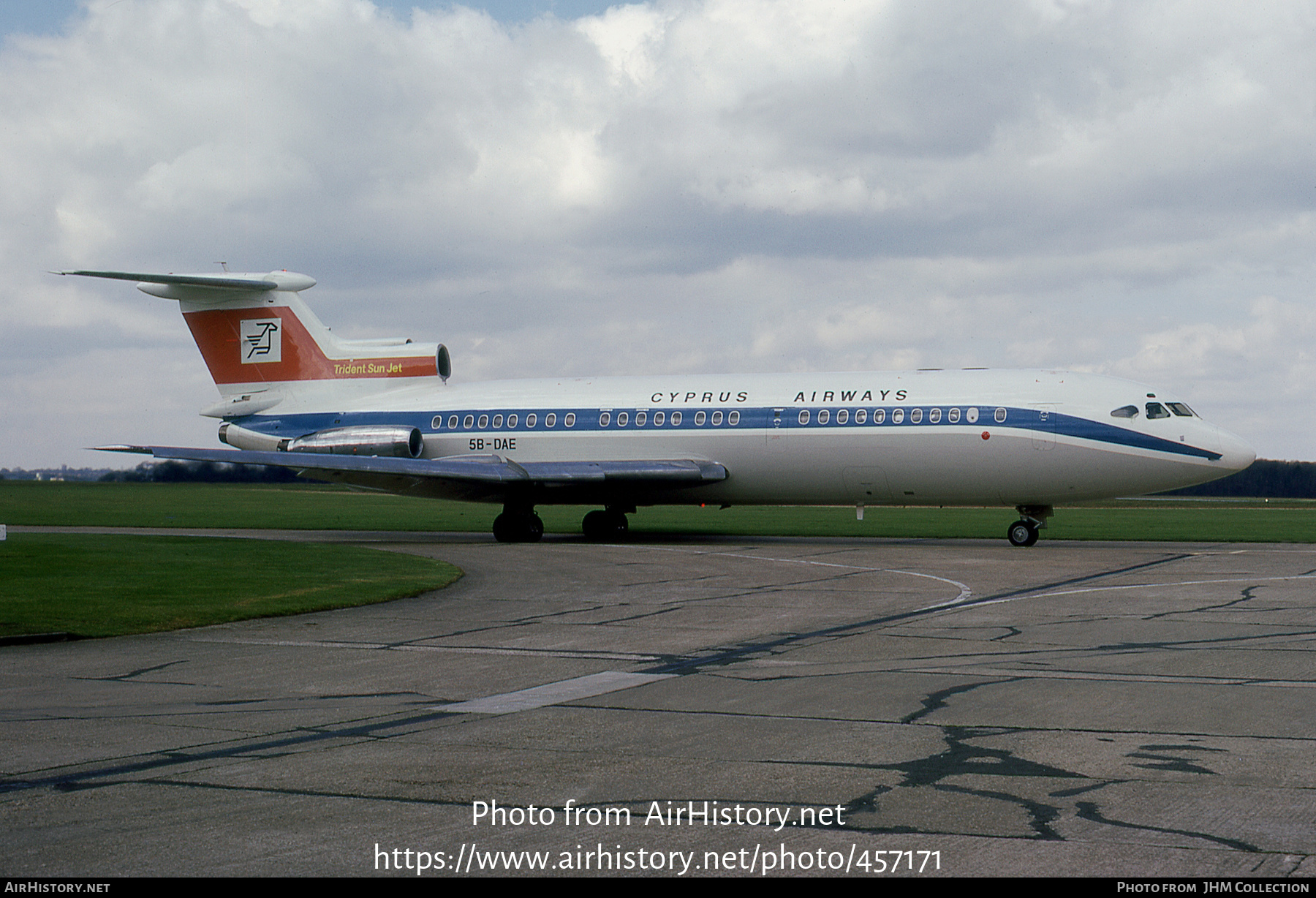 Aircraft Photo of 5B-DAI | Hawker Siddeley HS-121 Trident 1E-140 | Cyprus Airways | AirHistory.net #457171