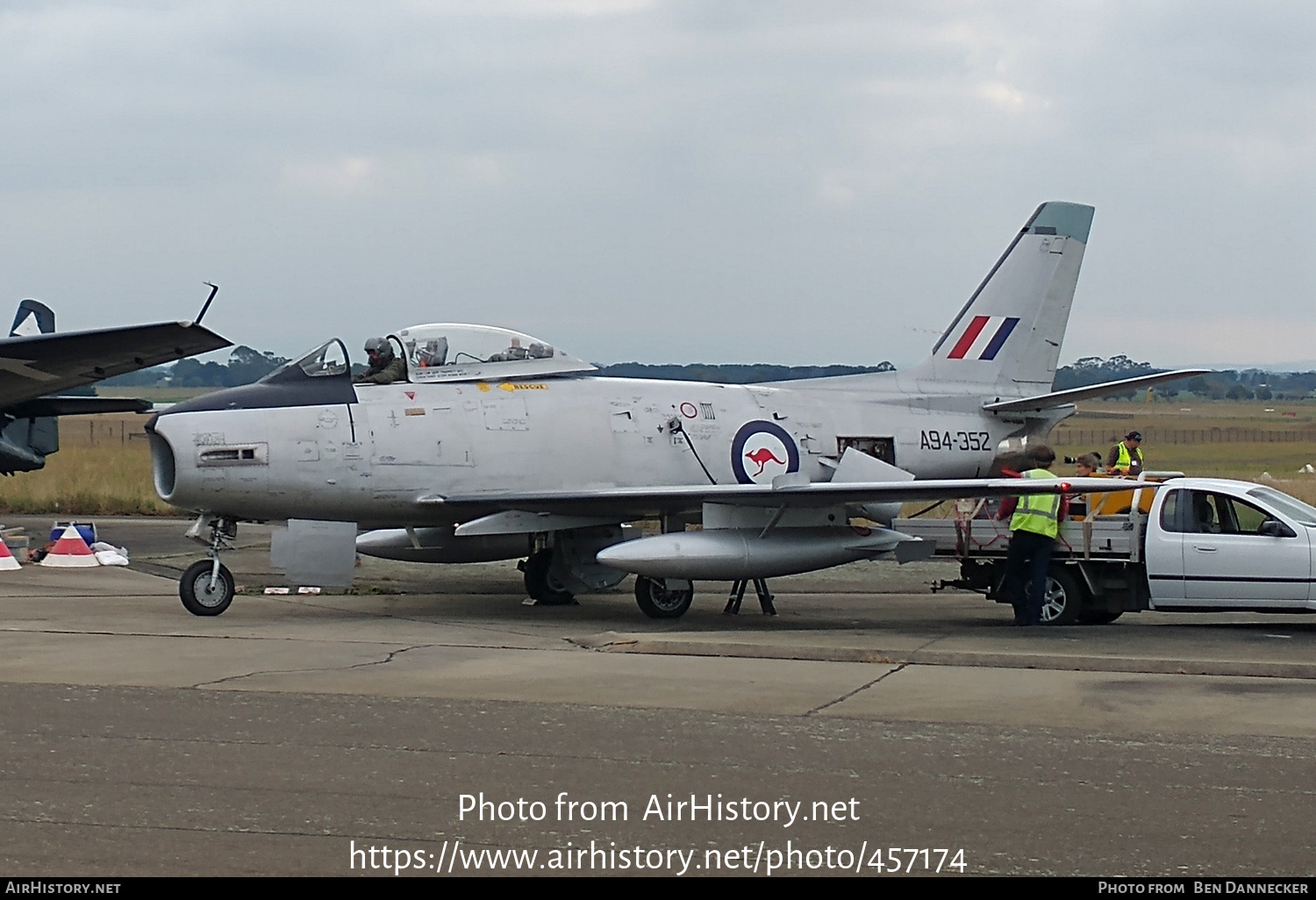 Aircraft Photo of VH-SBR / A94-352 | Commonwealth CA-27 Sabre Mk32 | Australia - Air Force | AirHistory.net #457174