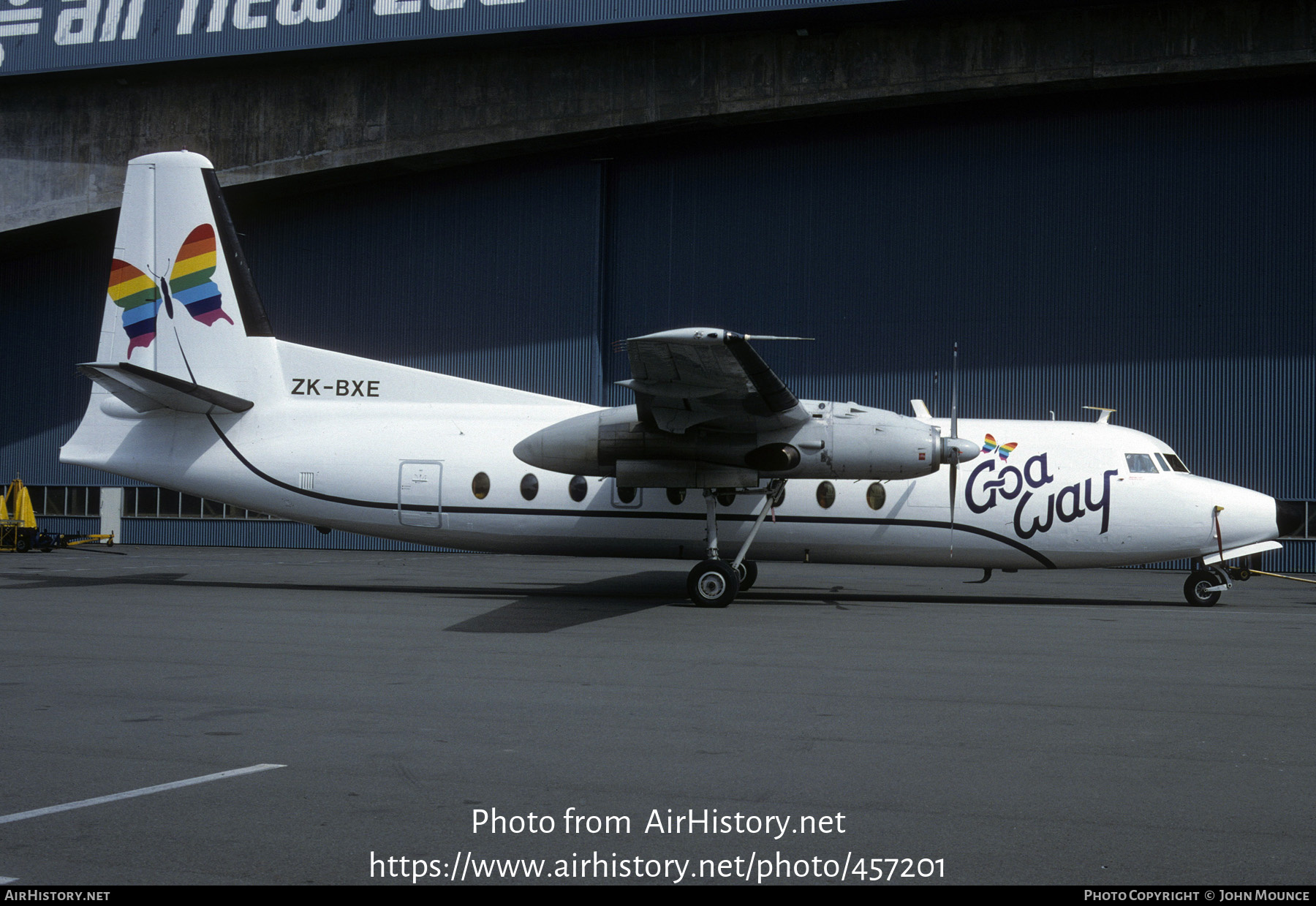 Aircraft Photo of ZK-BXE | Fokker F27-100 Friendship | Goa Way Aviation | AirHistory.net #457201