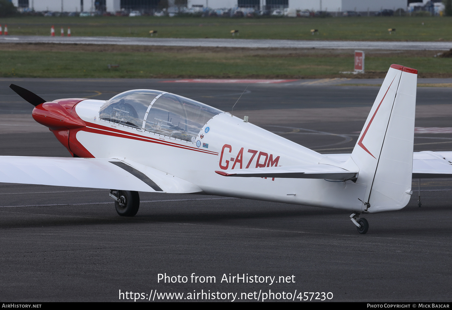 Aircraft Photo of G-AZRM | Fournier RF-5 | AirHistory.net #457230