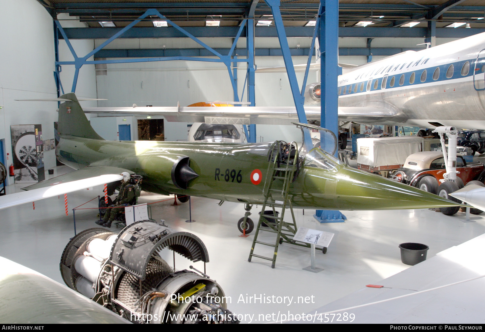 Aircraft Photo of R-896 | Lockheed CF-104 Starfighter | Denmark - Air Force | AirHistory.net #457289