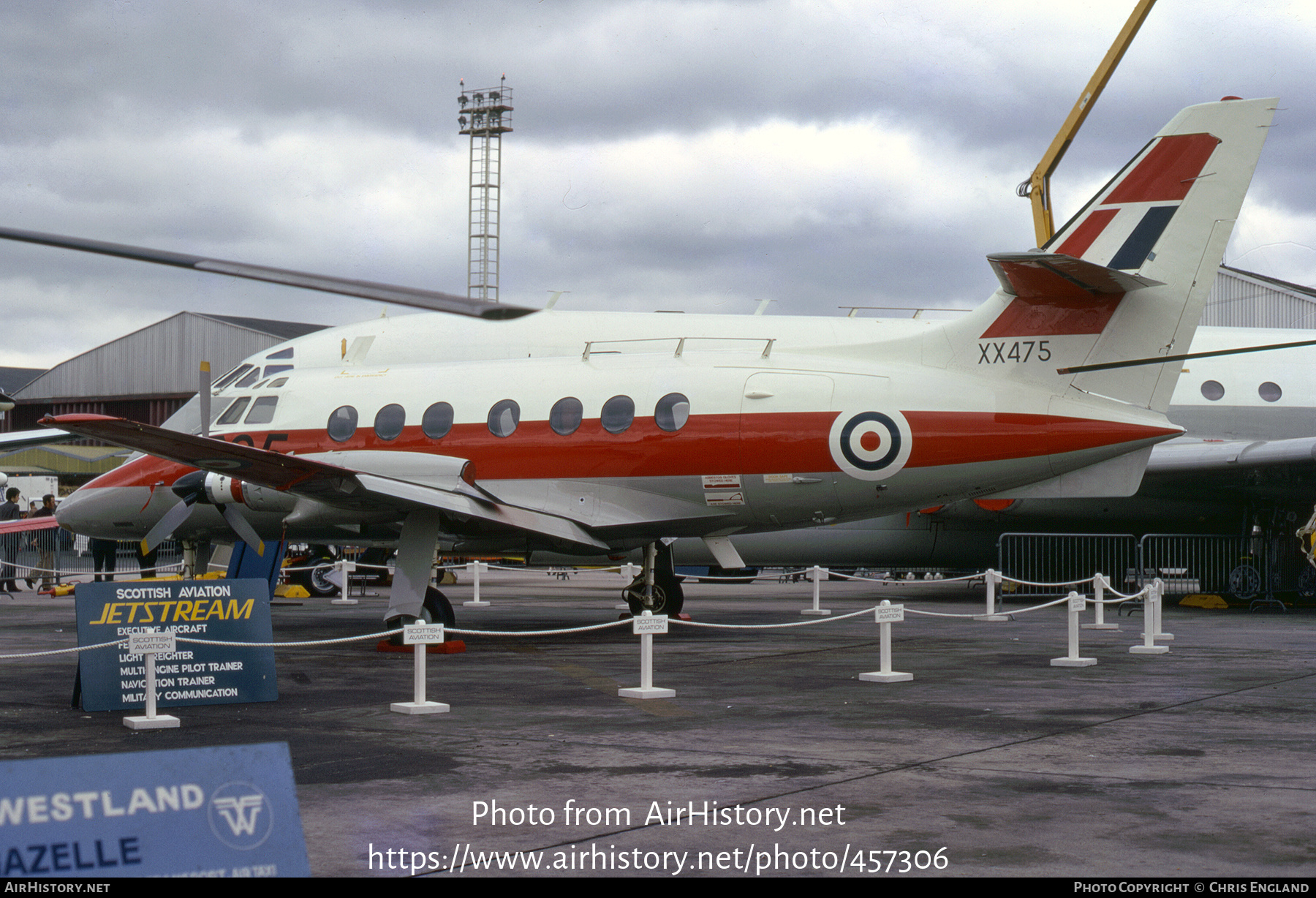 Aircraft Photo of XX475 | Scottish Aviation HP-137 Jetstream T1 | UK - Air Force | AirHistory.net #457306