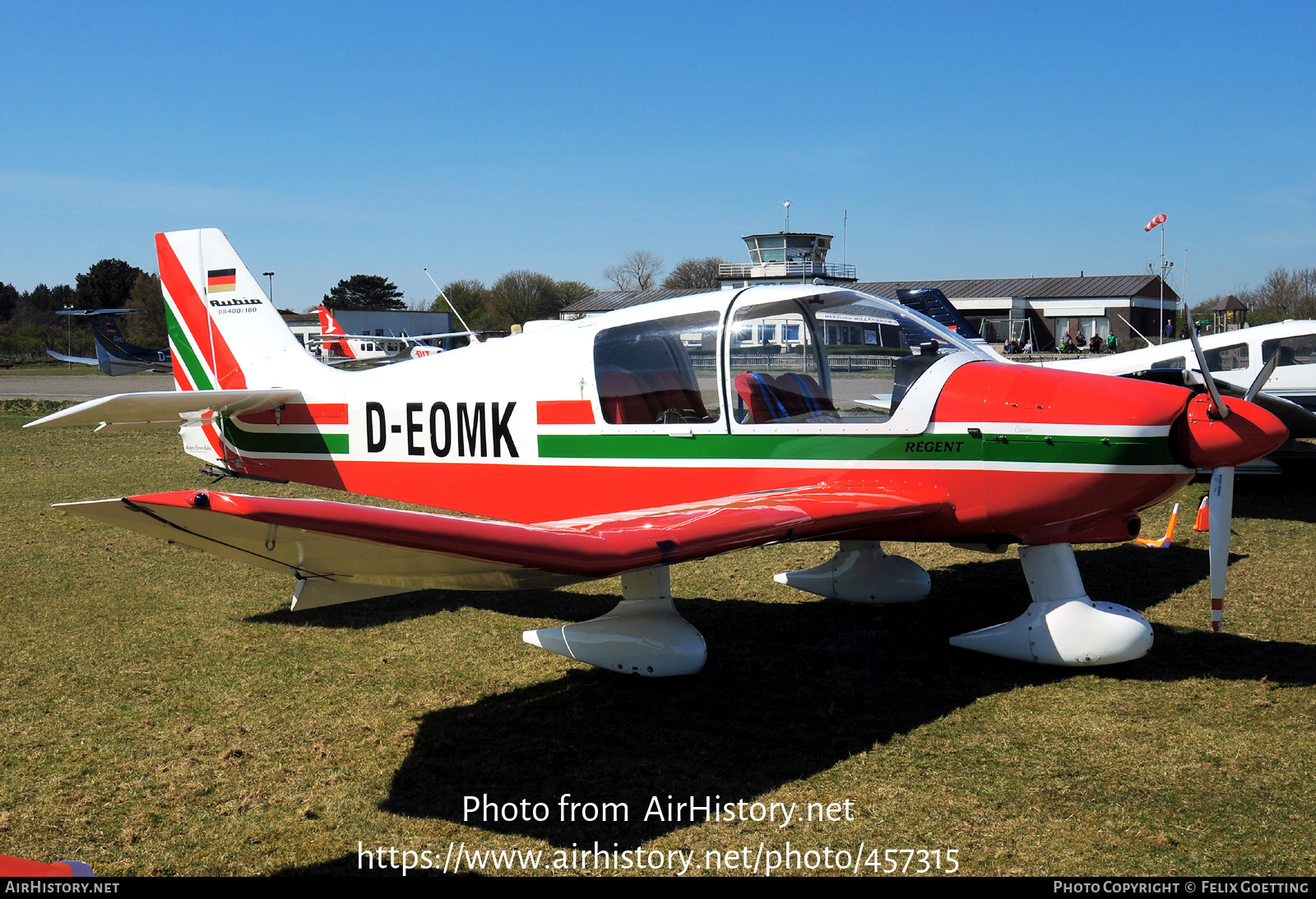 Aircraft Photo of D-EOMK | Robin DR-400-180 Regent | AirHistory.net #457315