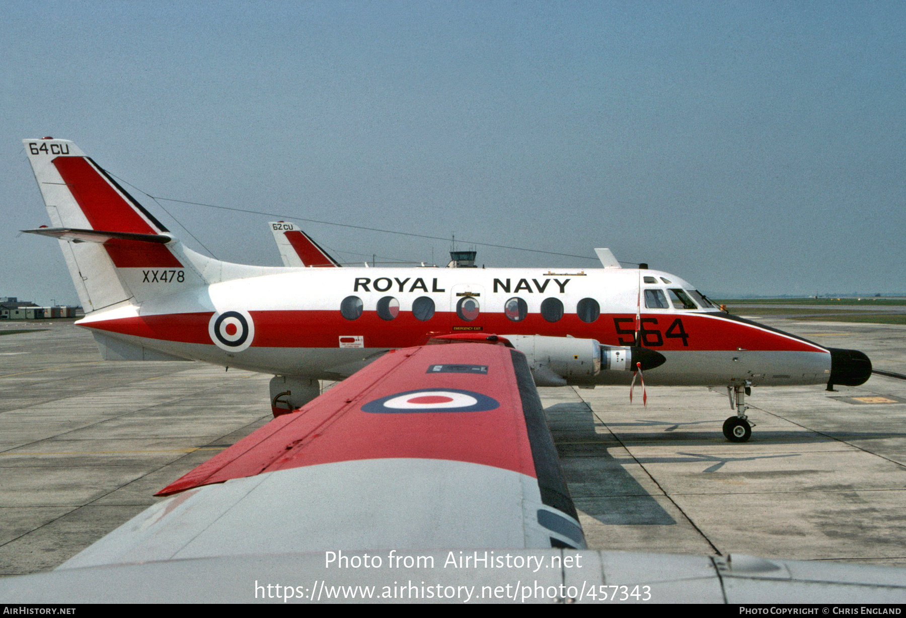 Aircraft Photo of XX478 | Scottish Aviation HP-137 Jetstream T2 | UK - Navy | AirHistory.net #457343