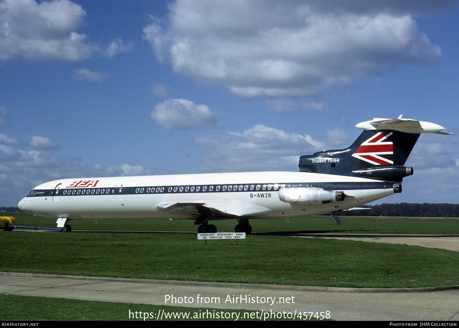 Aircraft Photo Of G-AWZR | Hawker Siddeley HS-121 Trident 3B | BEA ...