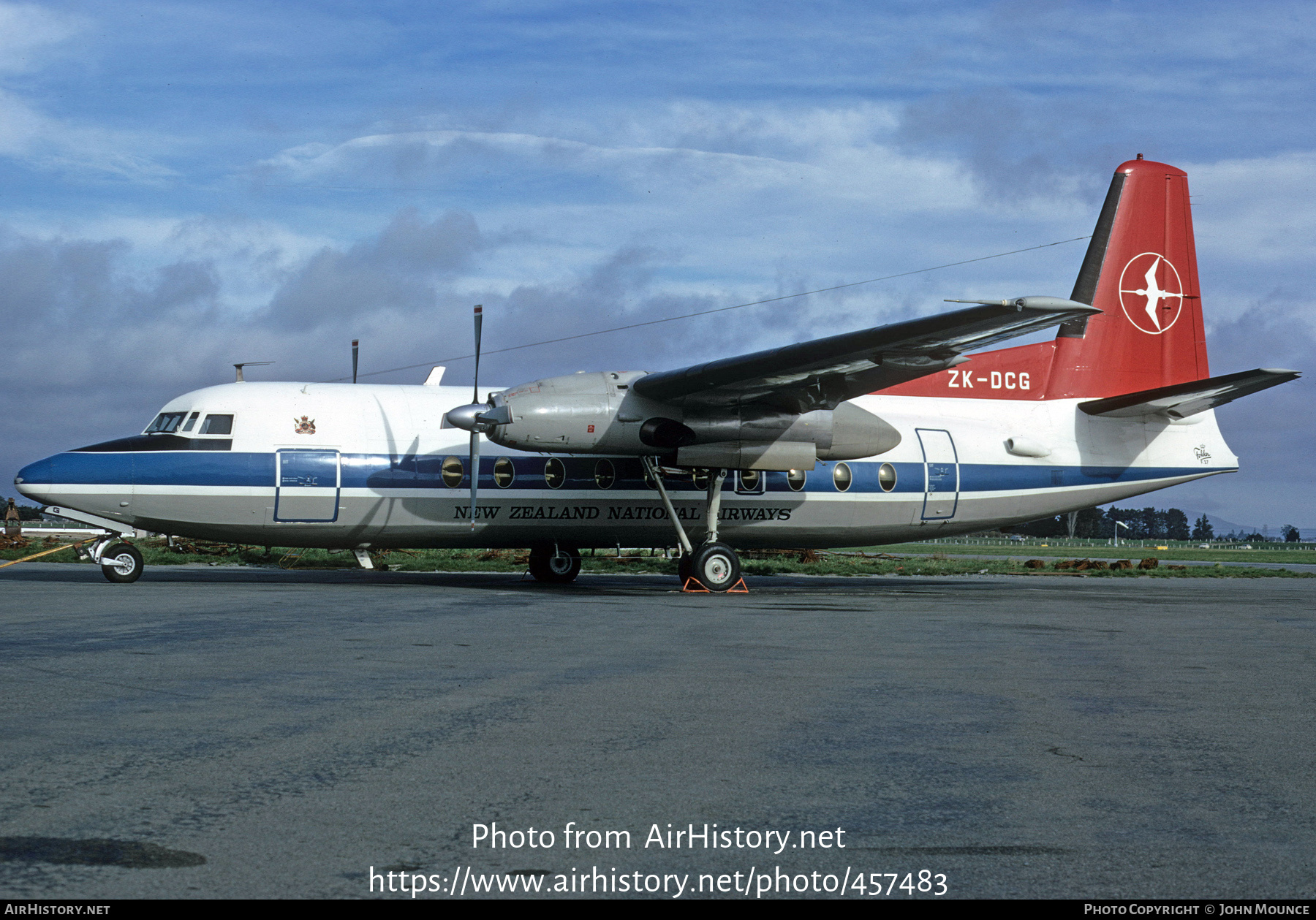 Aircraft Photo of ZK-DCG | Fokker F27-200 Friendship | New Zealand National Airways Corporation - NAC | AirHistory.net #457483