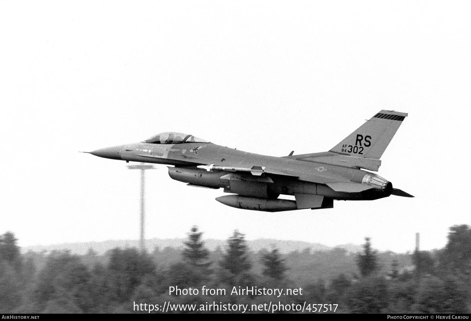 Aircraft Photo of 84-1302 / AF84-302 | General Dynamics F-16C Fighting Falcon | USA - Air Force | AirHistory.net #457517