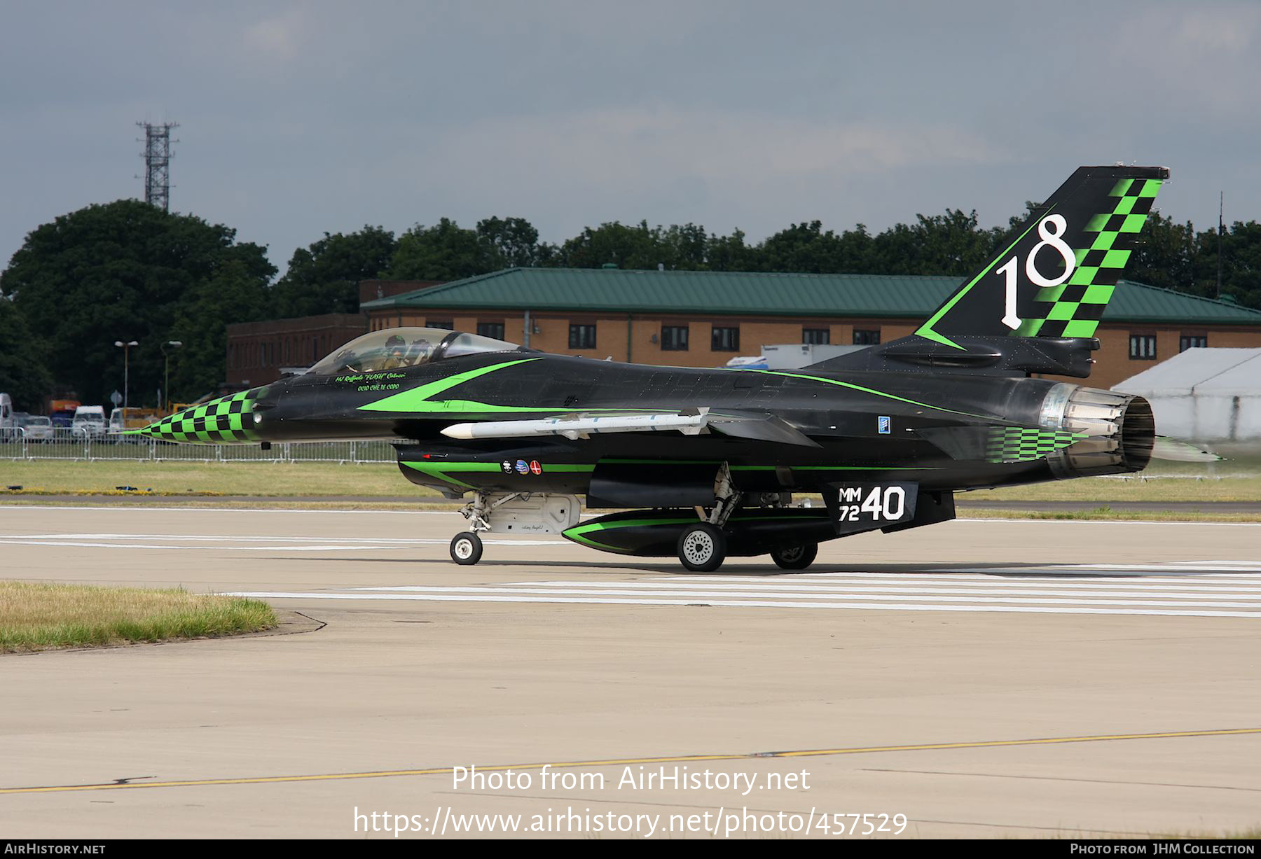 Aircraft Photo of MM7240 | General Dynamics F-16A/ADF Fighting Falcon | Italy - Air Force | AirHistory.net #457529